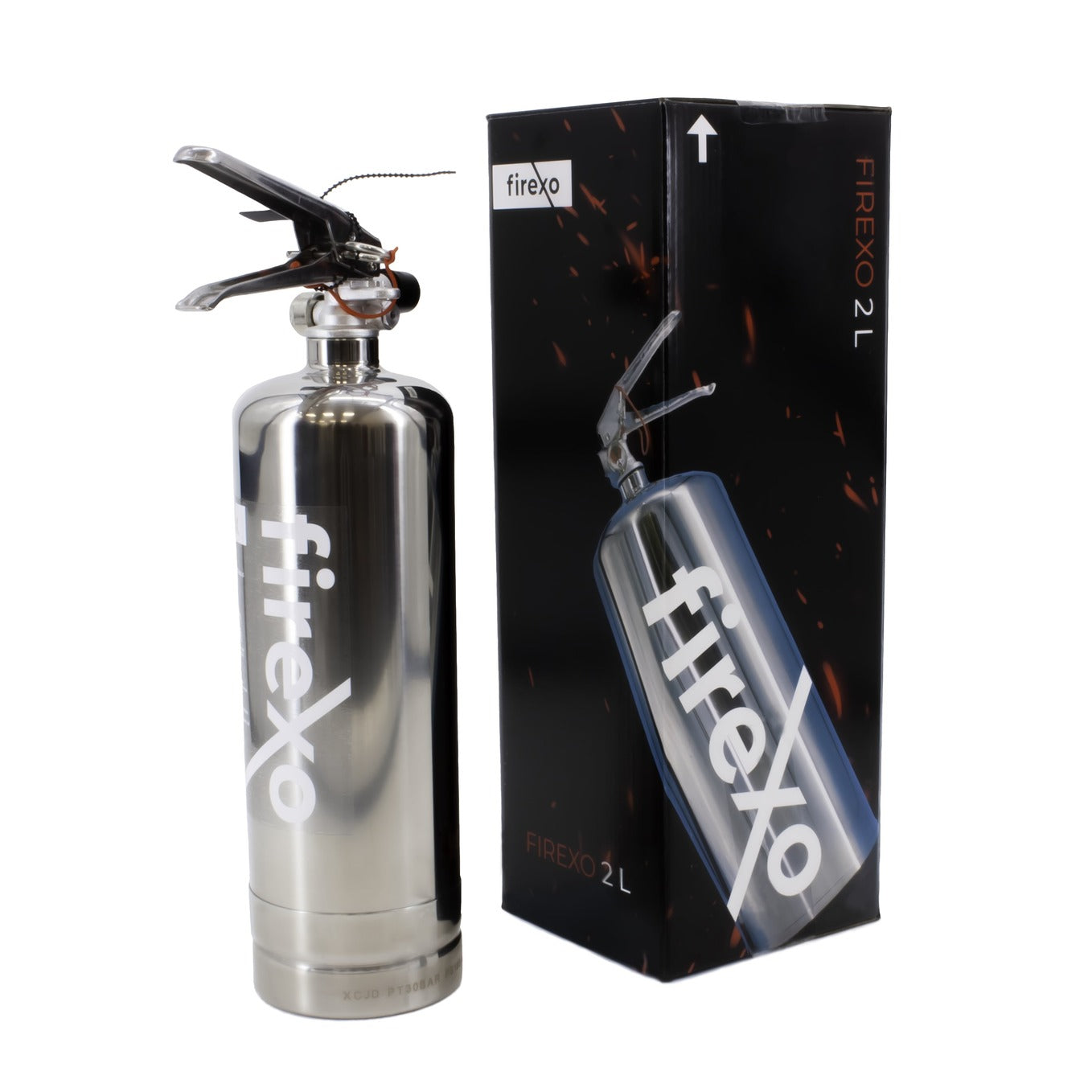 Firexo Stainless Steel 2 Litre ALL FIRES Extinguisher