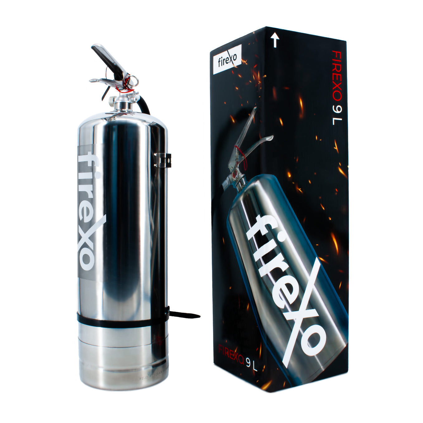 Firexo Stainless Steel 9 Litre ALL FIRES Extinguisher