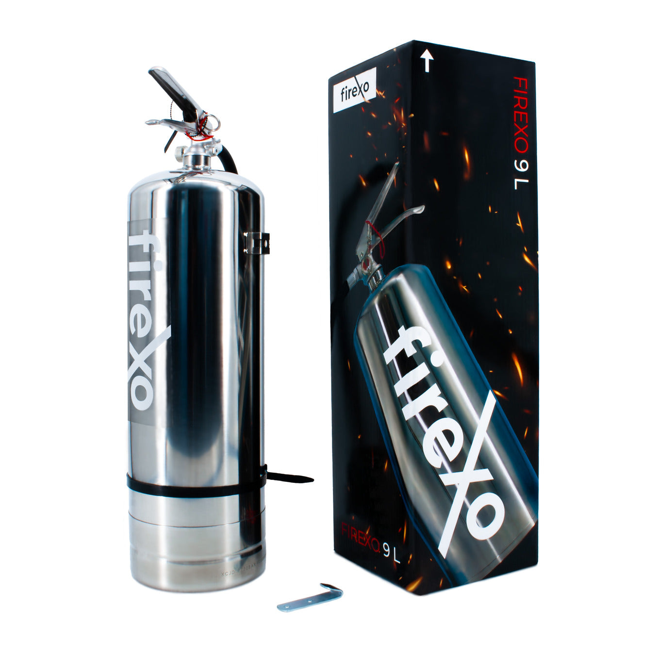 Firexo Stainless Steel 9 Litre ALL FIRES Extinguisher